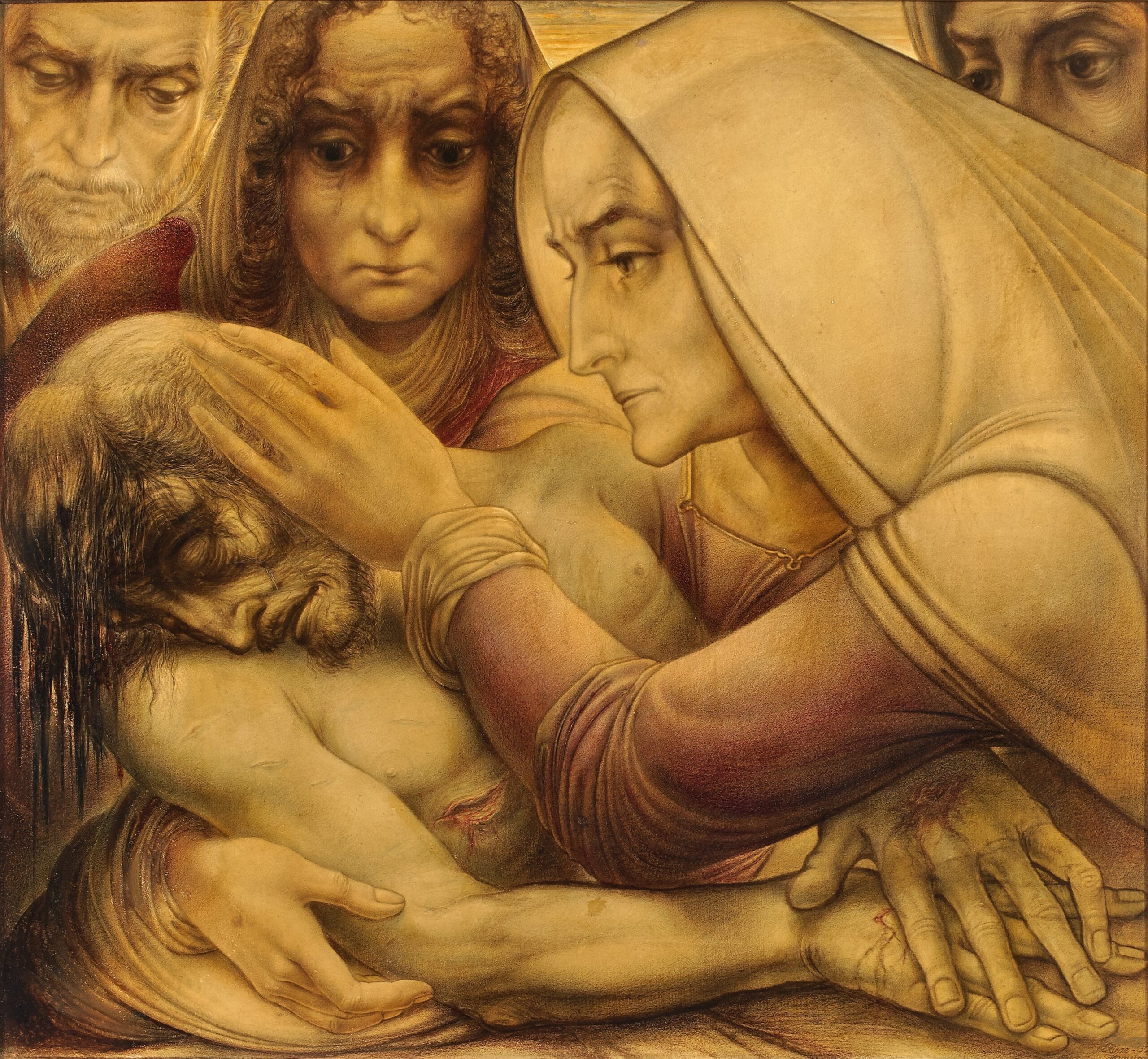 Hamstra_Rinze_Pieta_1_Studio_2000_Art_gallery_zonder_lijst