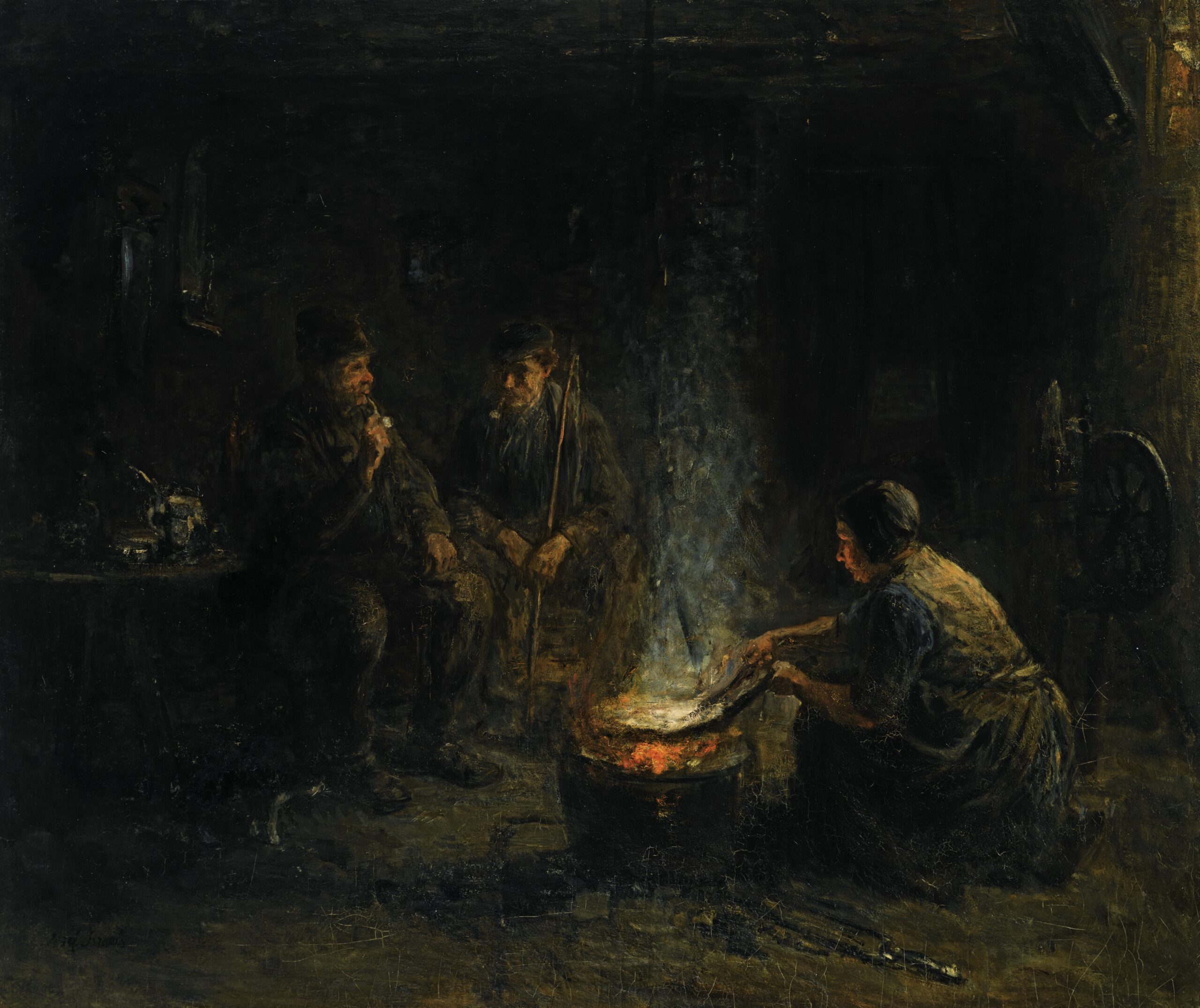 Jozef_Israels_Preparing_the_meal