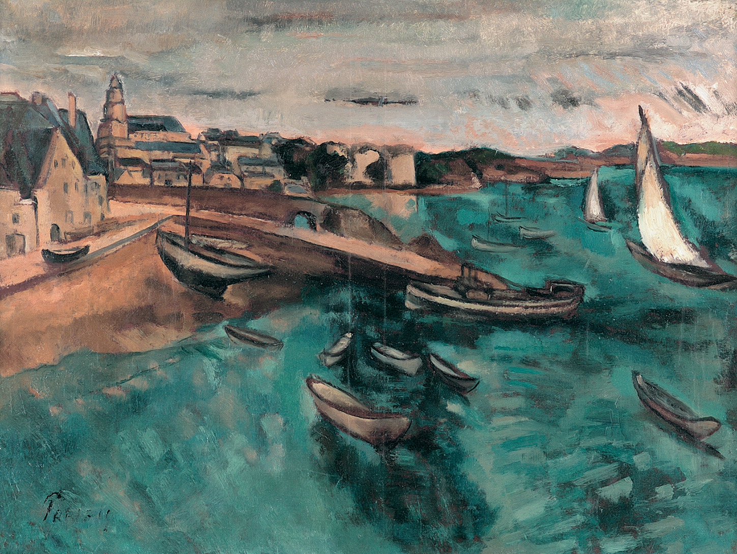 PAERELS_Willem_boten_in_haven