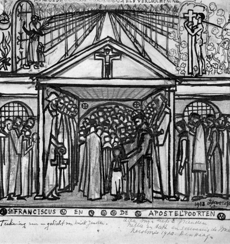 Jan Toorop Apostelpoorten 1913