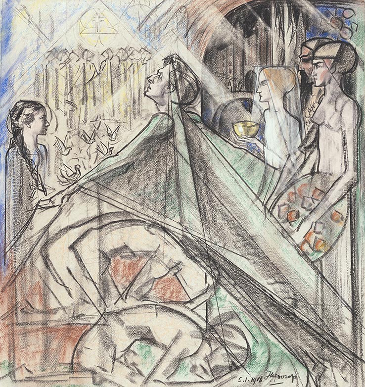 TooropJ Evolutie 1918 67,5 x 62 cm 0807