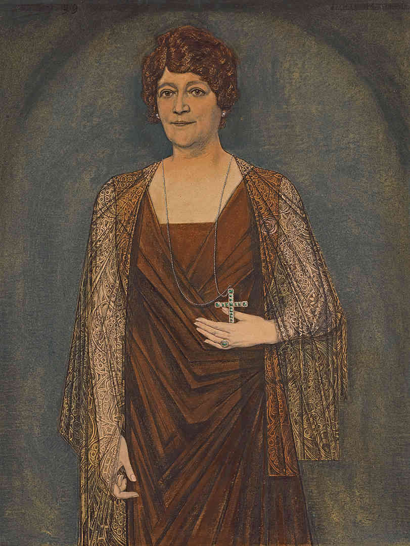 TooropJ_Portret_mevr_Knoops-Terhoeven_1919_corr