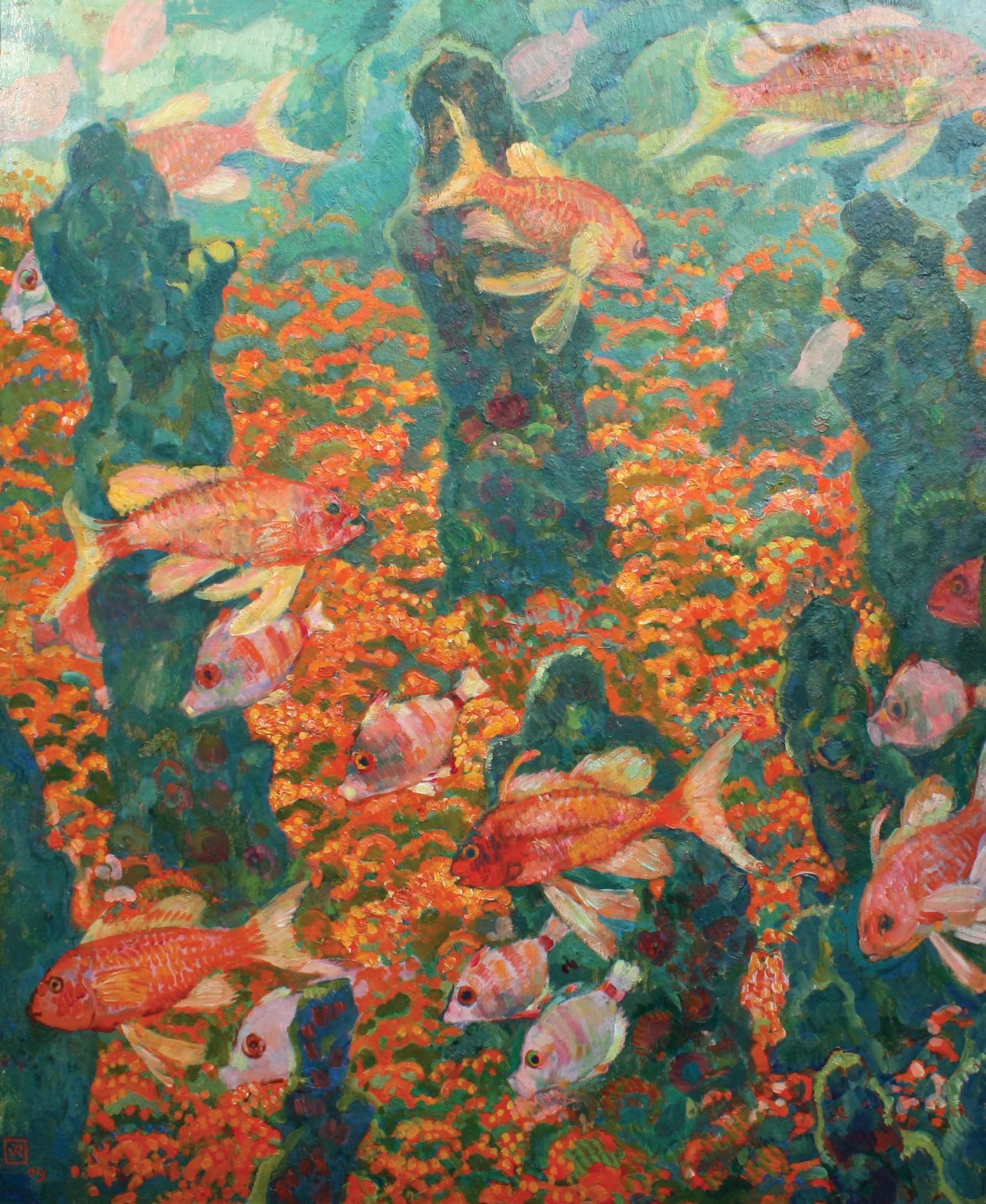rysselberghe vissen